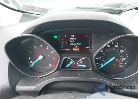 2017 Ford Escape S из США, поврежденный, VIN 1FMCU0F72HUE61609